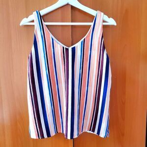 Halogen Striped Top Size S